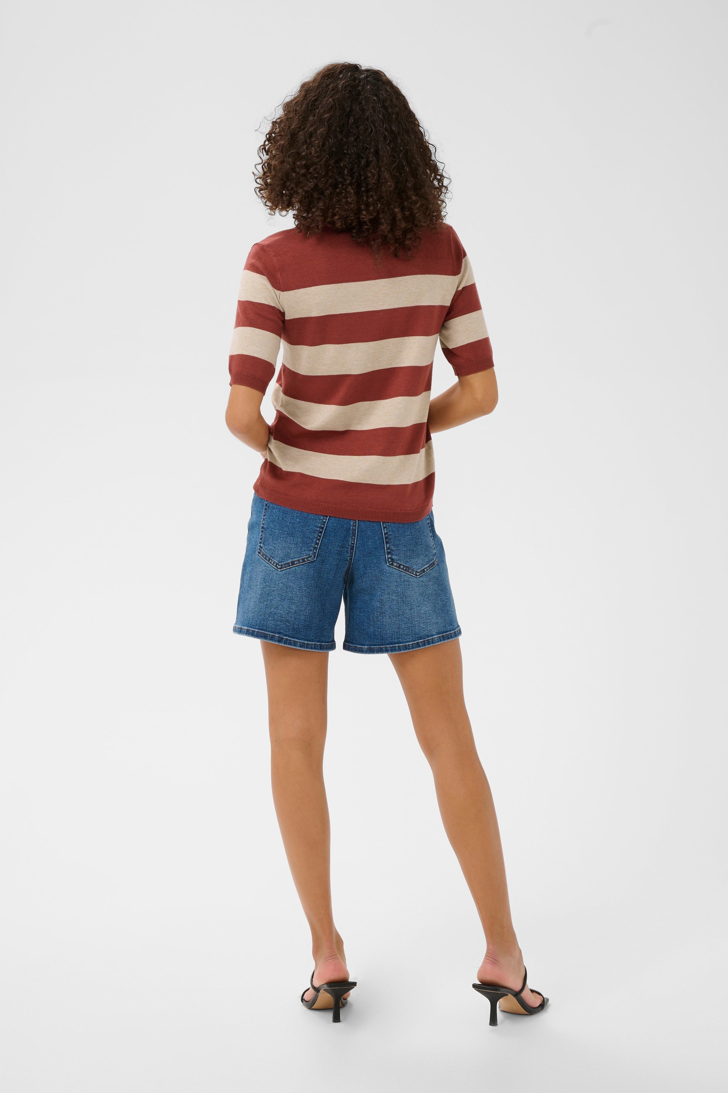 Kaffe Lizza Striped knit
