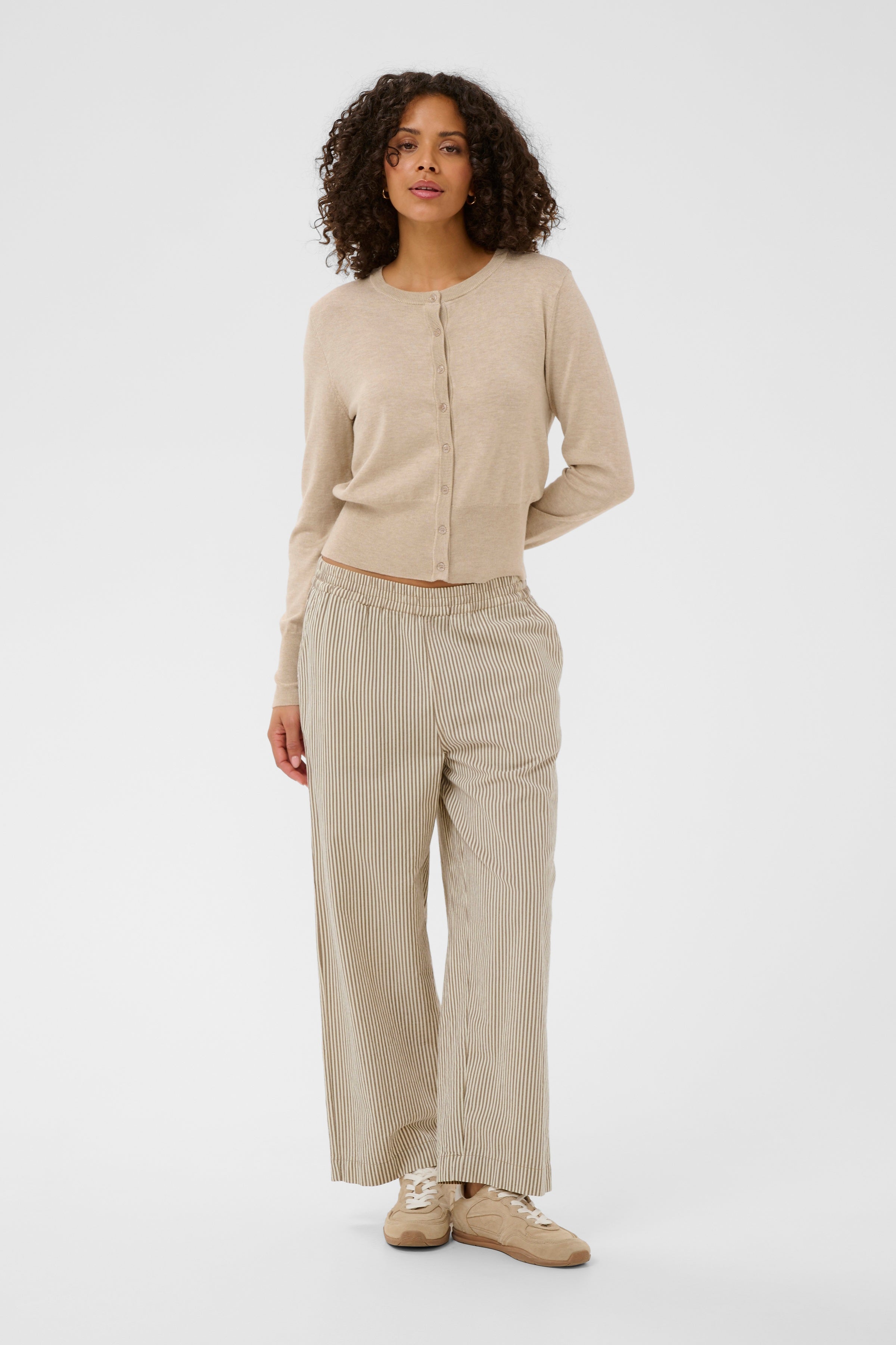 Kaffe Naya striped trousers