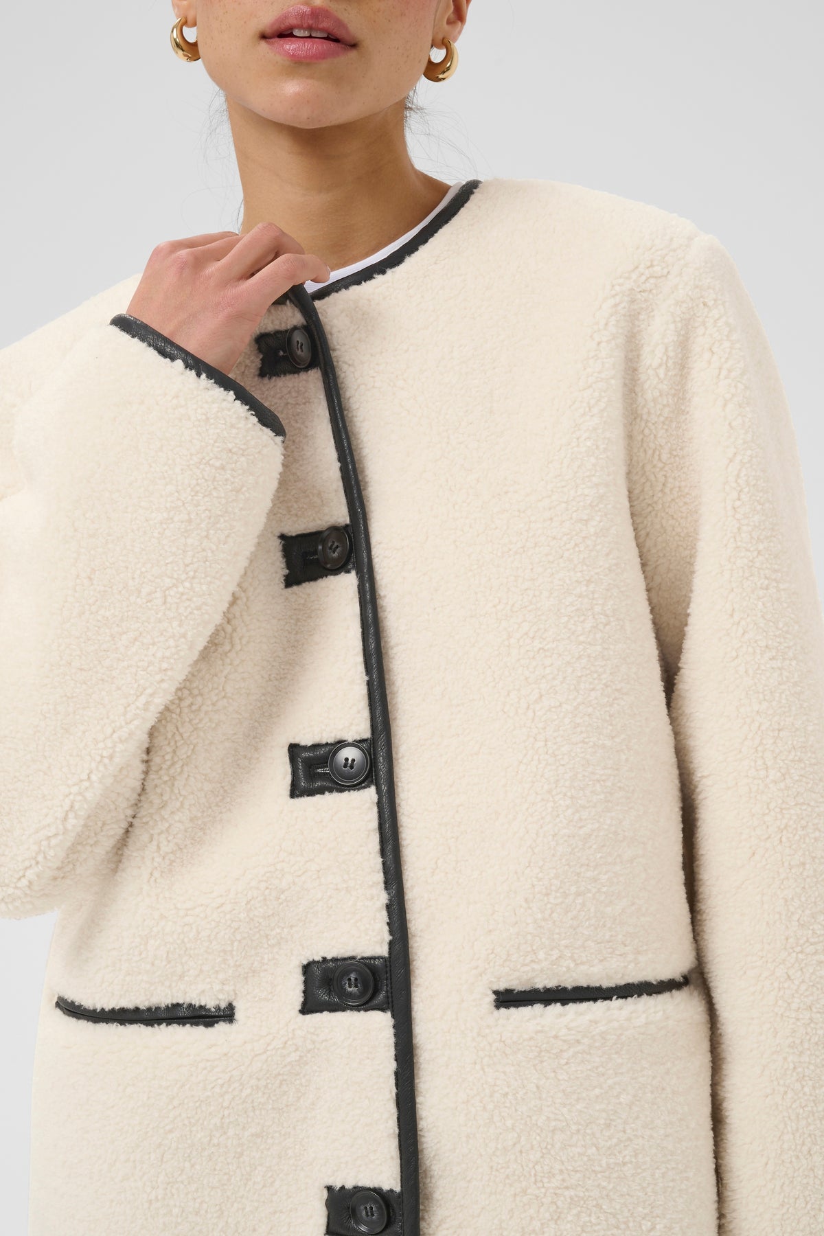 Kaffe Sandra Teddy coat