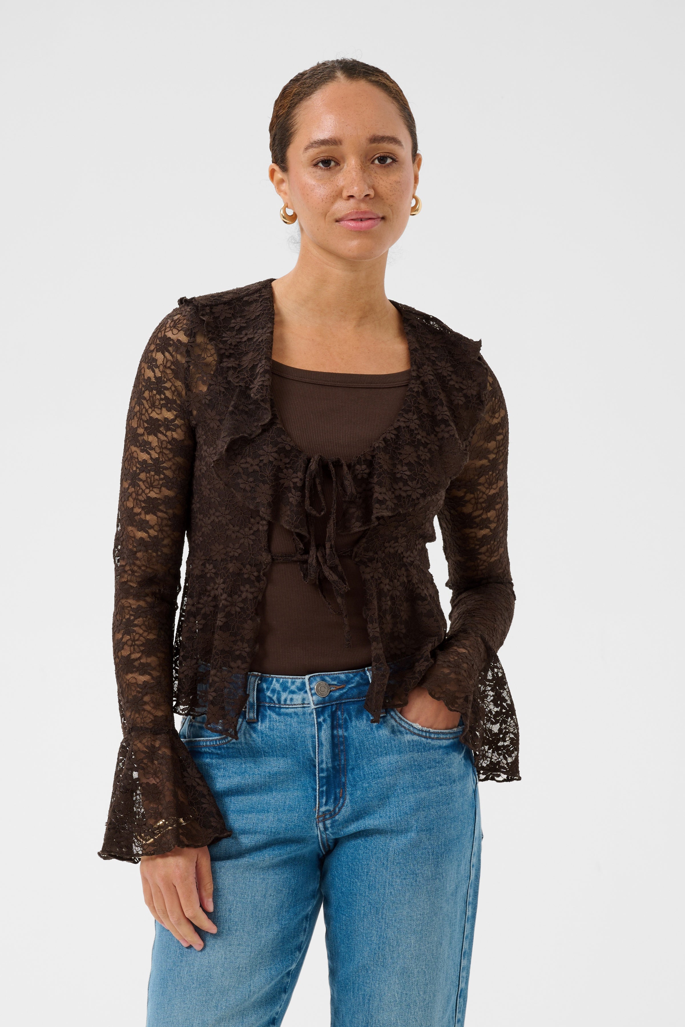 Kaffe Viccy lace blouse