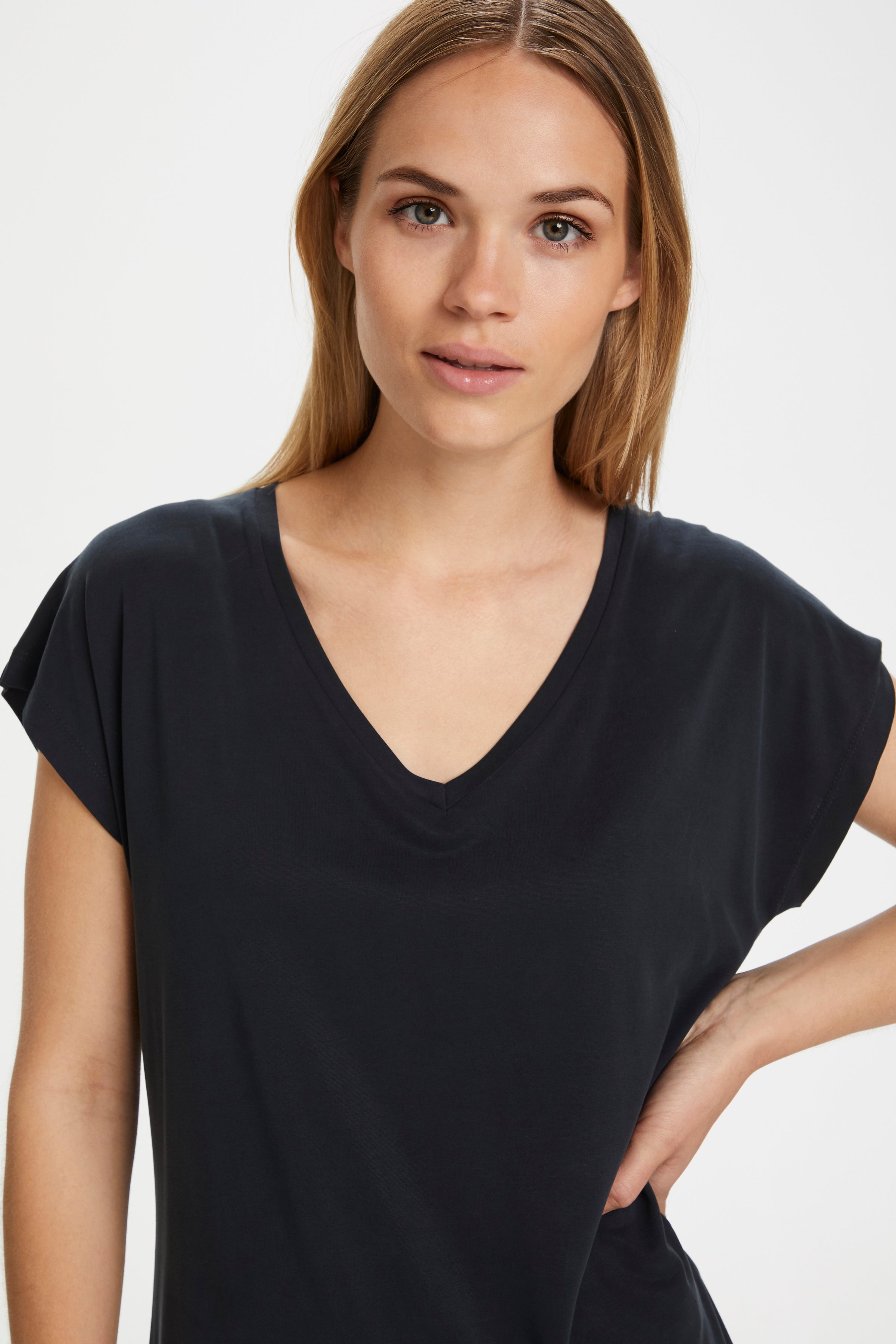 Kaffe Lise T-Shirt Black