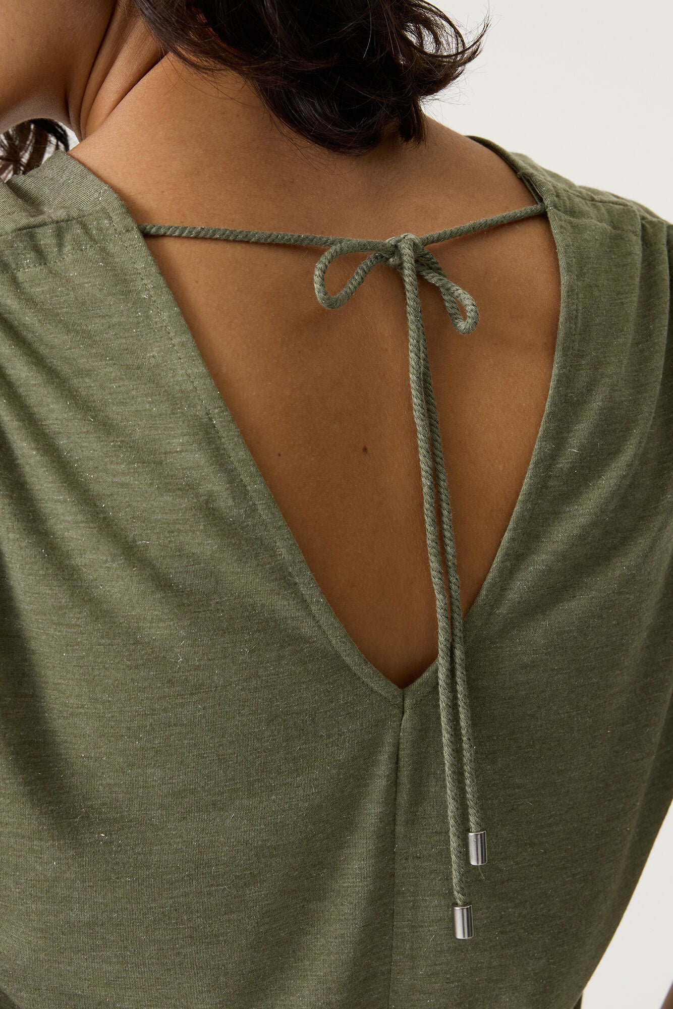 Garcia Tie back tee R260208