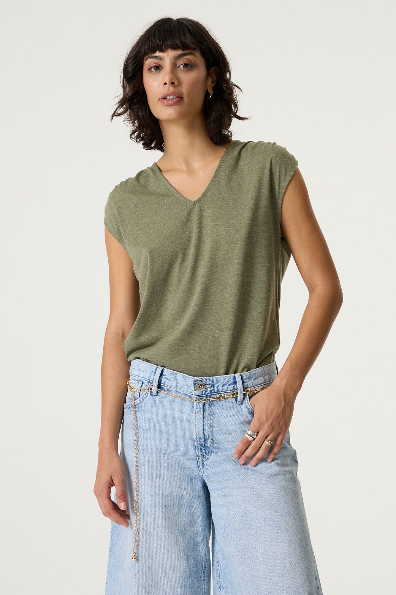 Garcia Tie back tee R260208