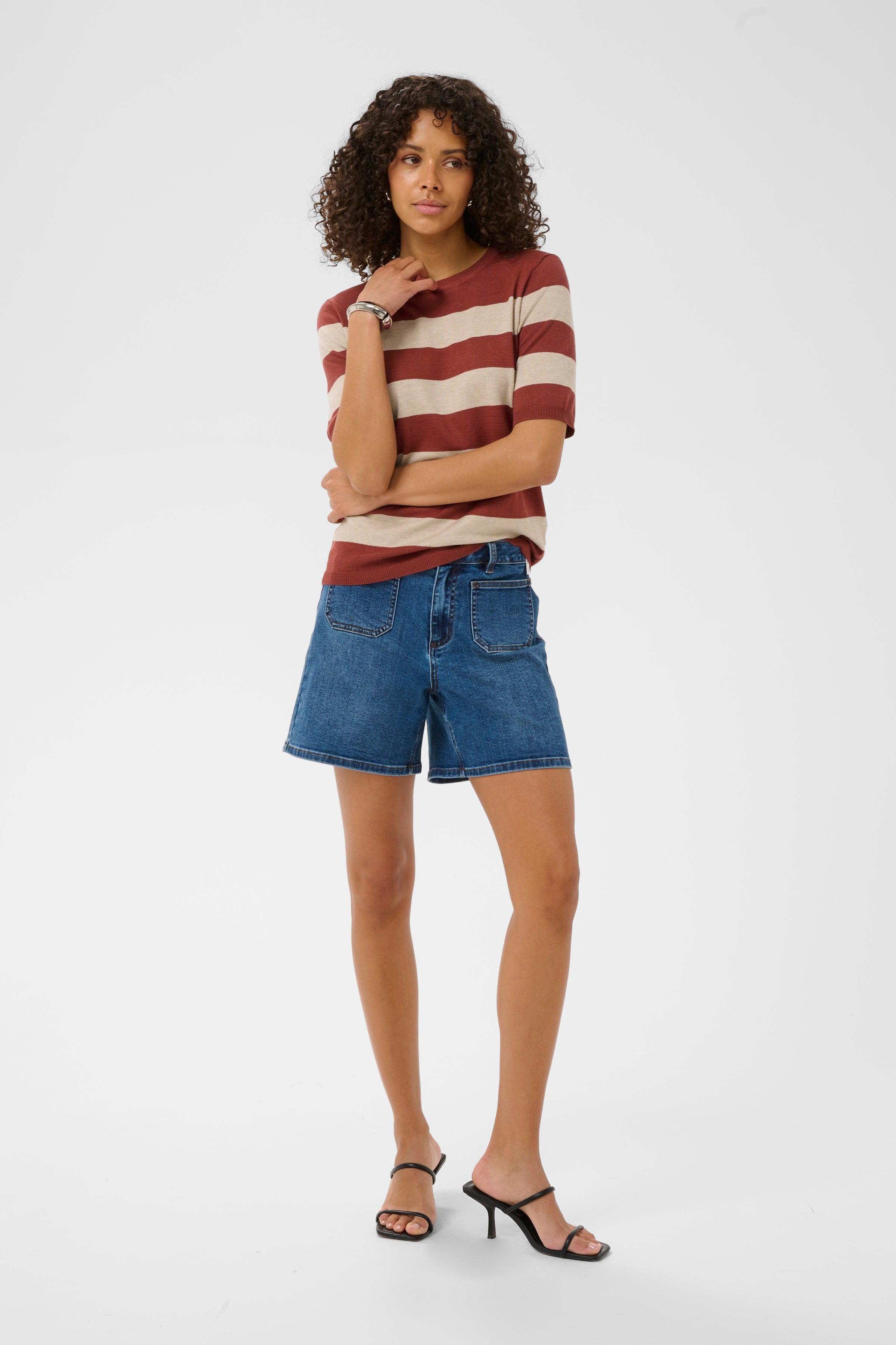 Kaffe Lizza Striped knit
