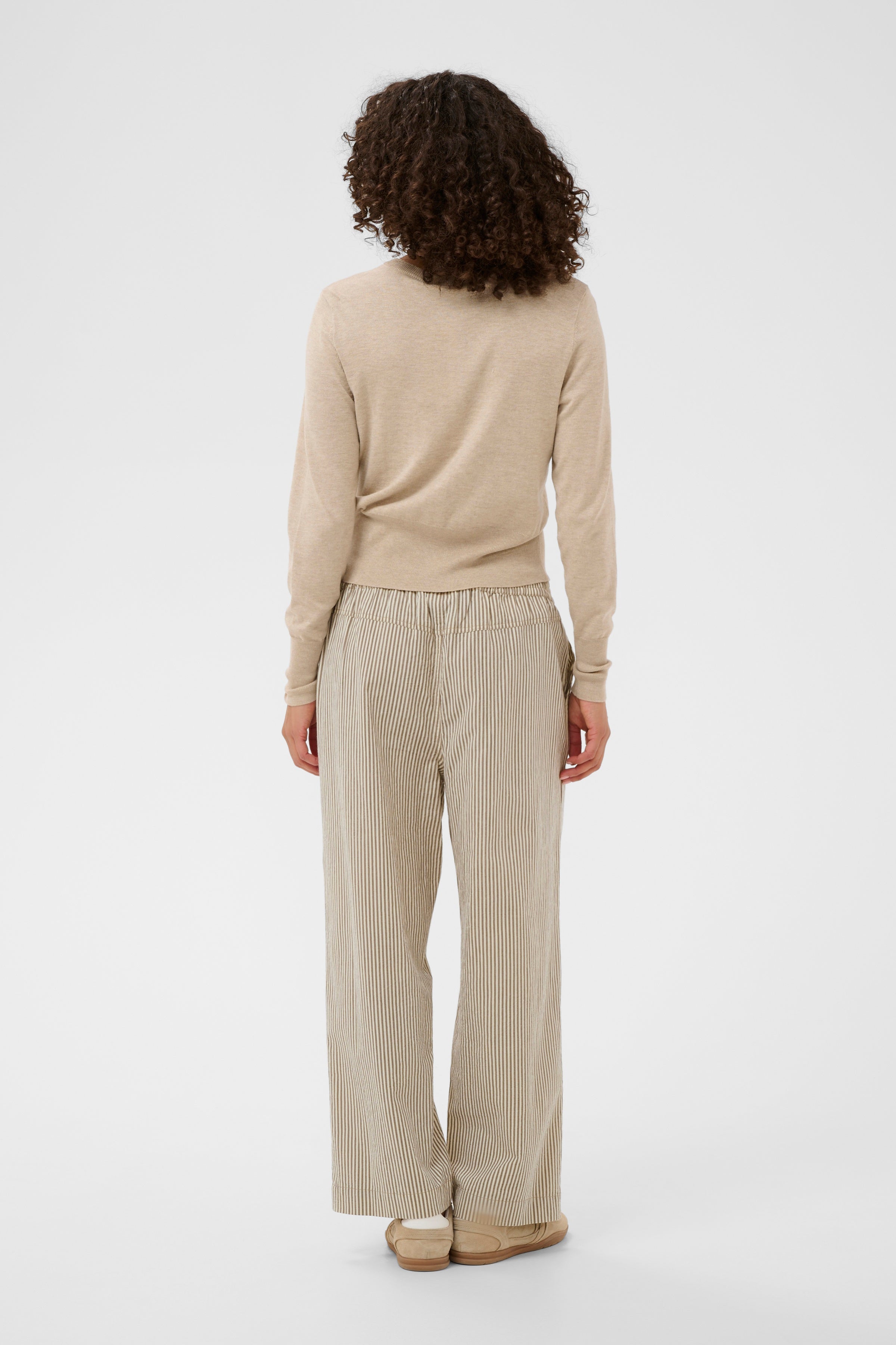 Kaffe Naya striped trousers