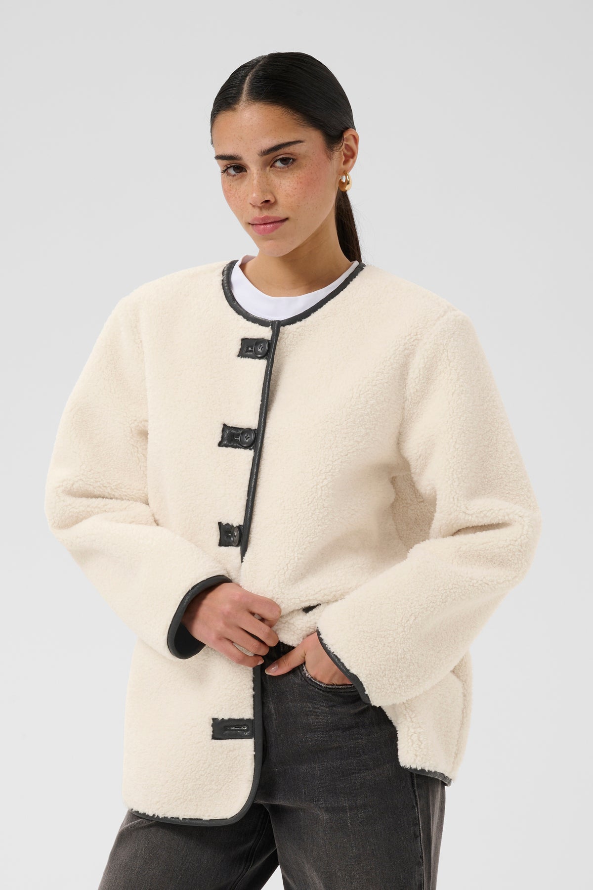Kaffe Sandra Teddy coat