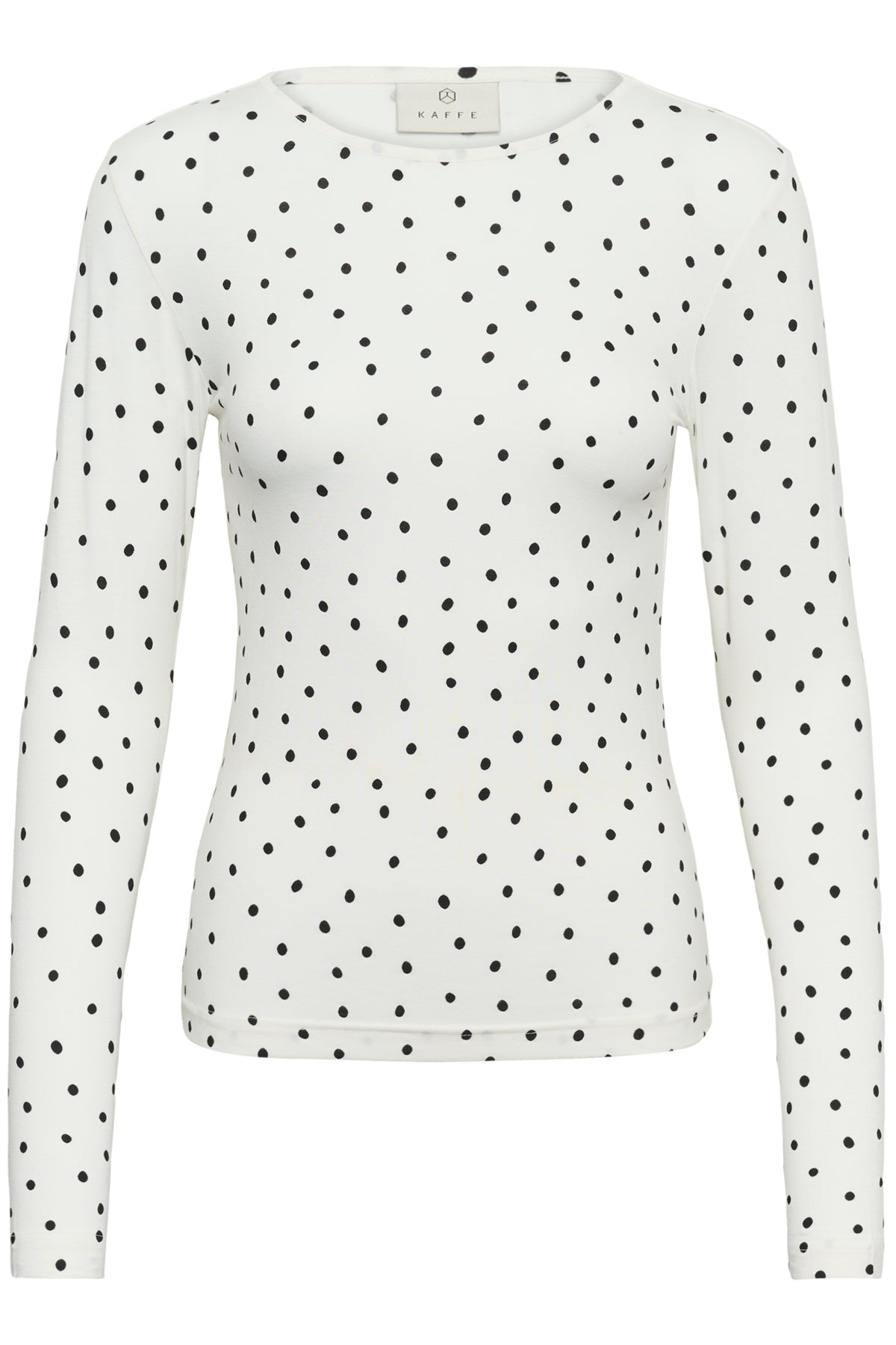Kaffe Bella long sleeve spot T-Shirt