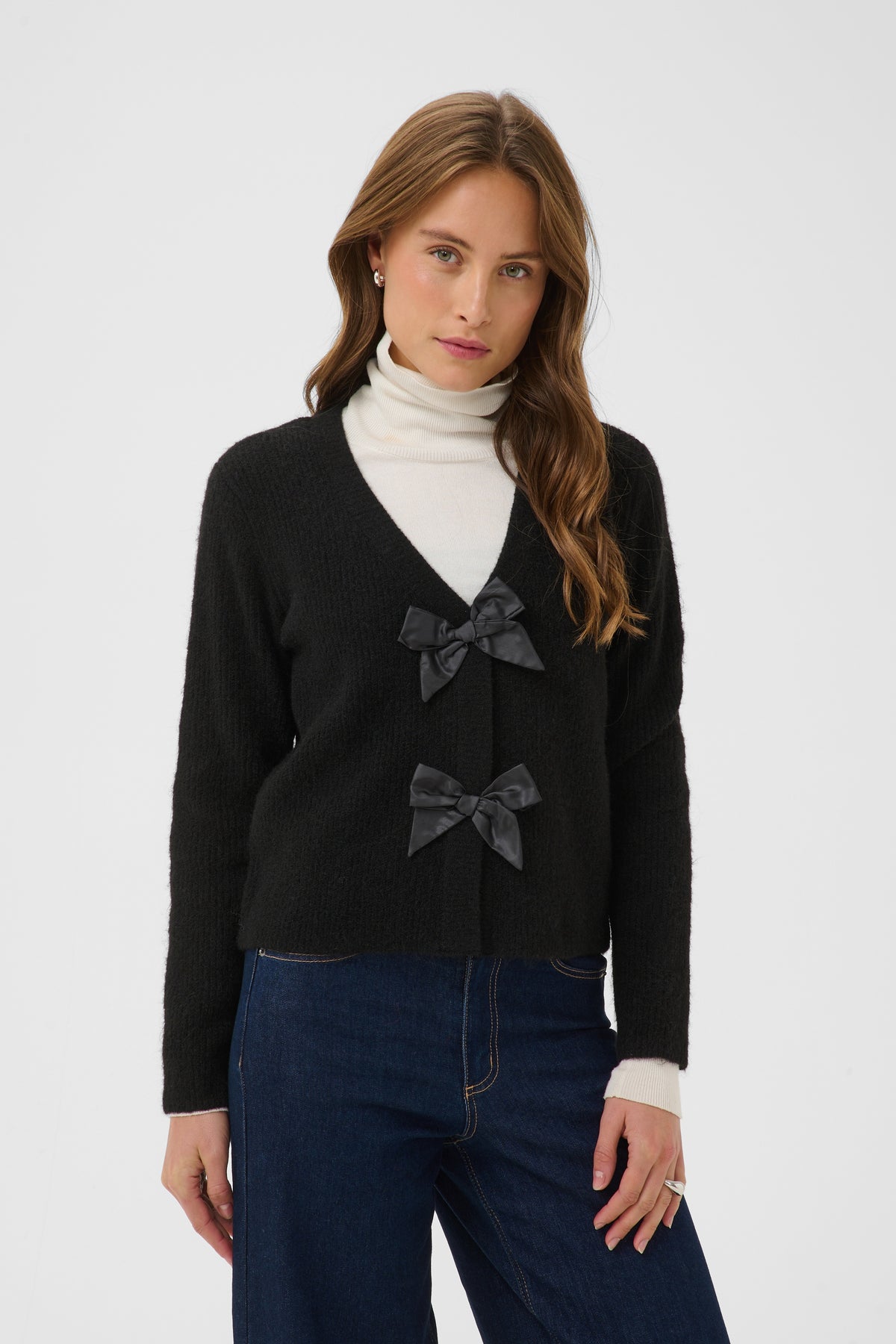 Kaffe May bow cardigan