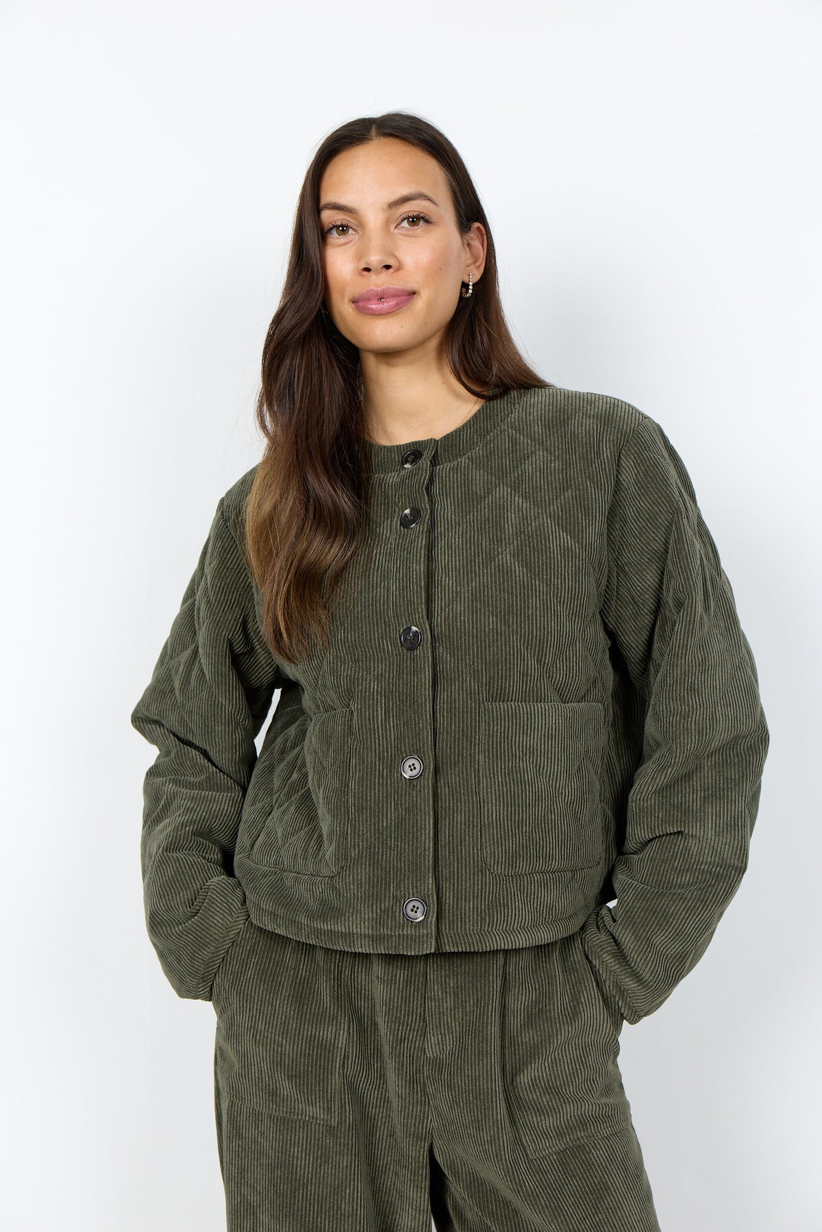 Soya Concept Bindi cord jacket