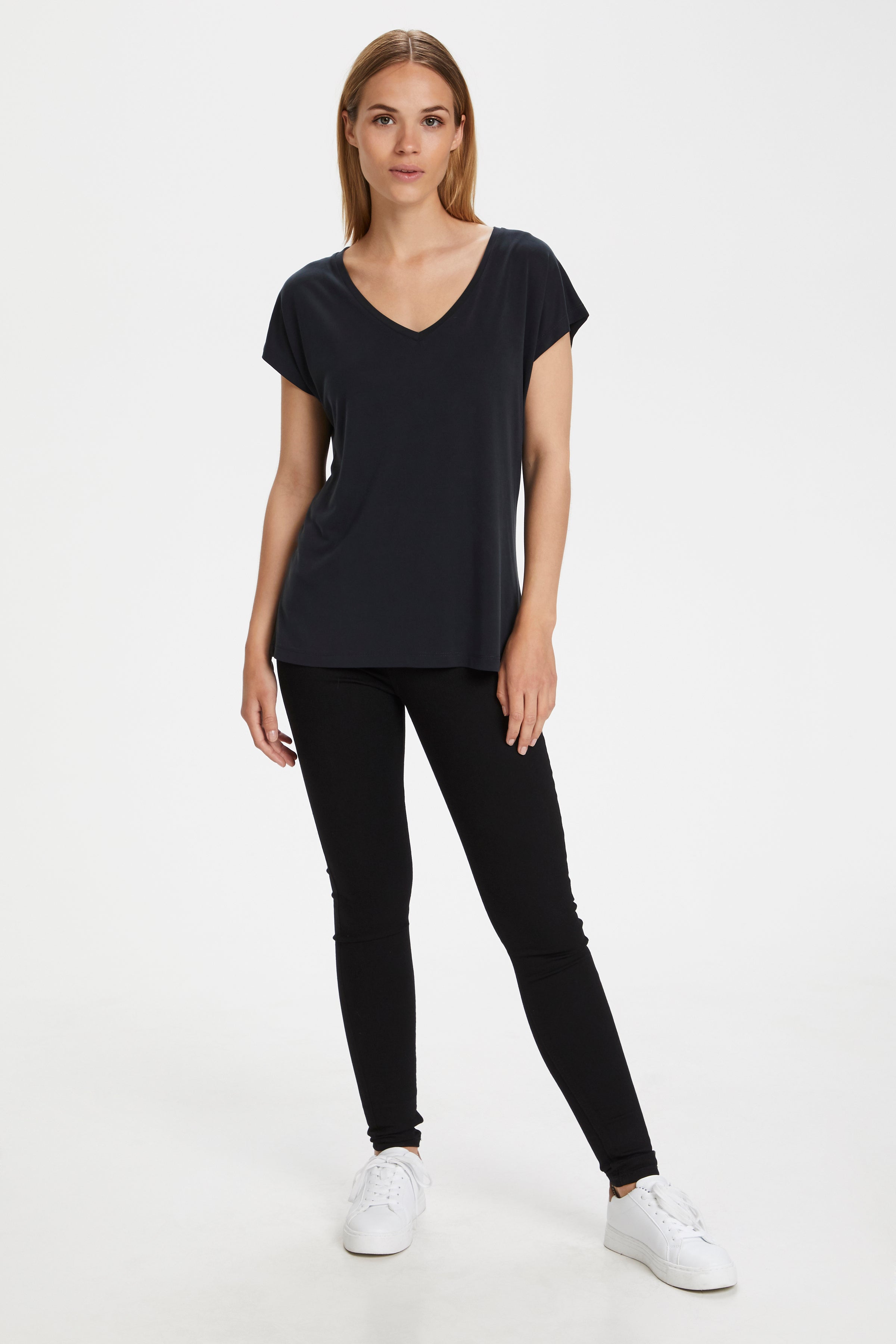 Kaffe Lise T-Shirt Black
