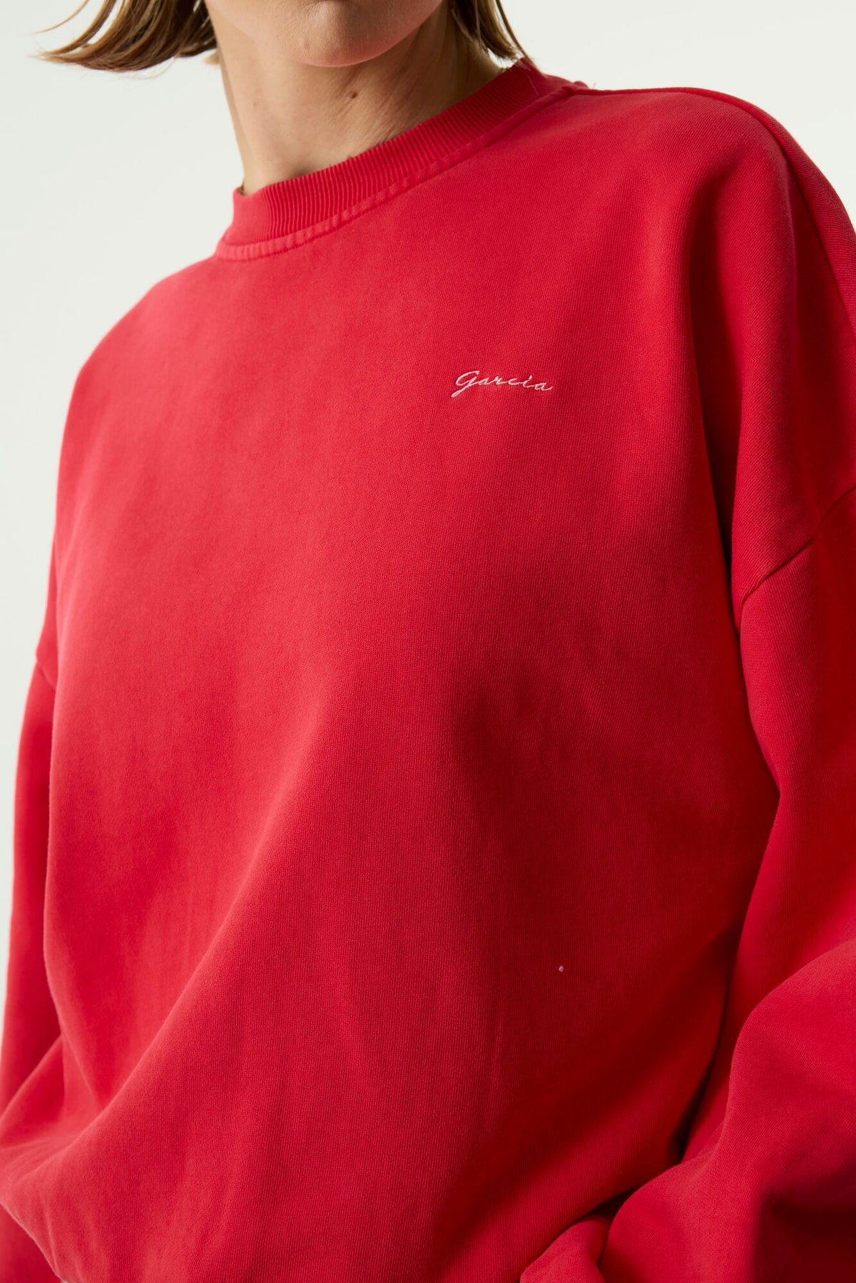 Garcia Logo Sweatshirt Red U260060
