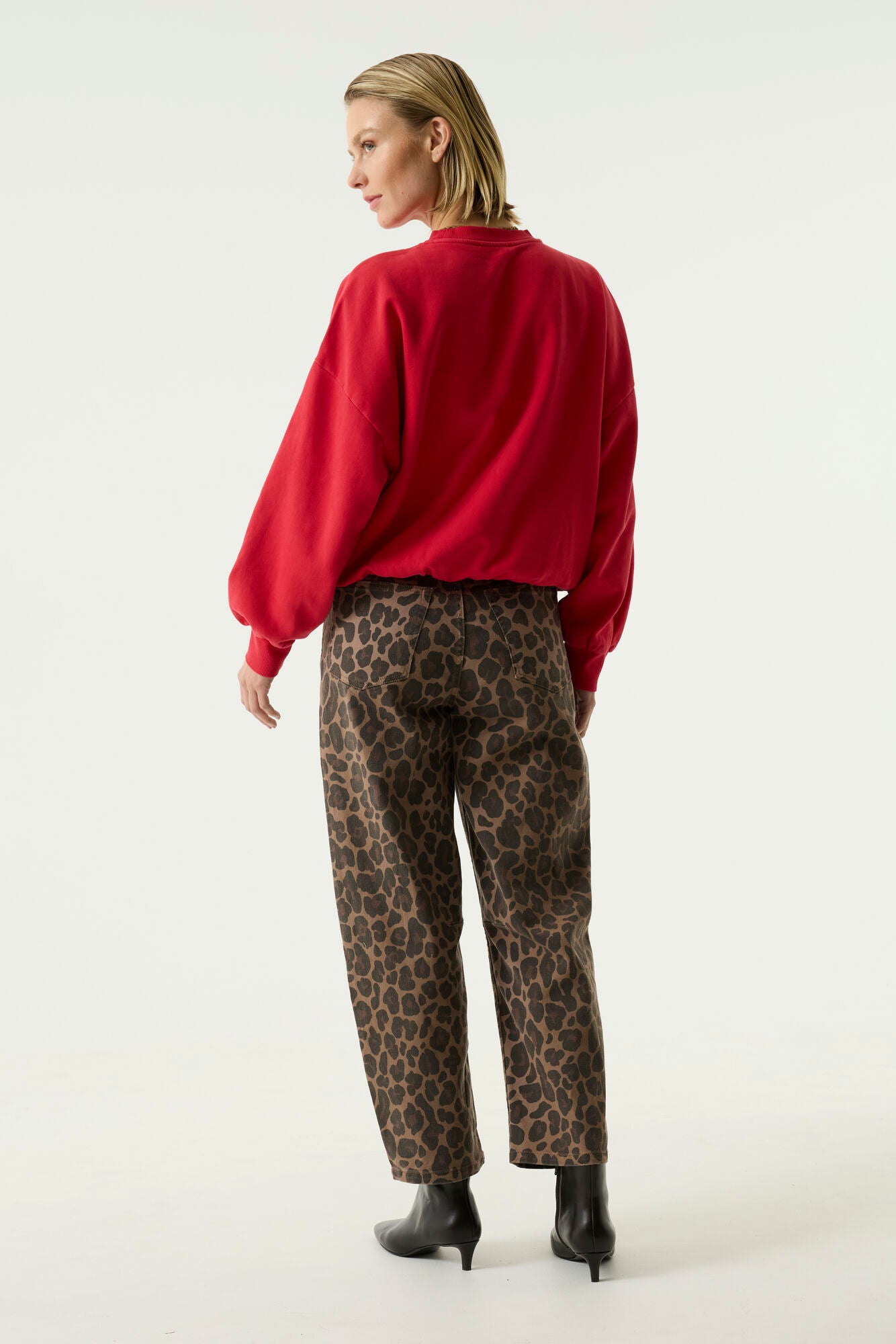 Garcia Logo Sweatshirt Red U260060
