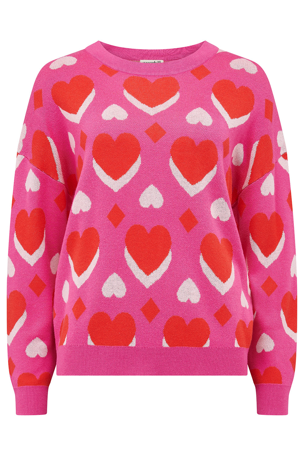 Andi heart knit