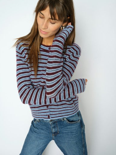 Mos Mosh Milvi Stripe Cardi