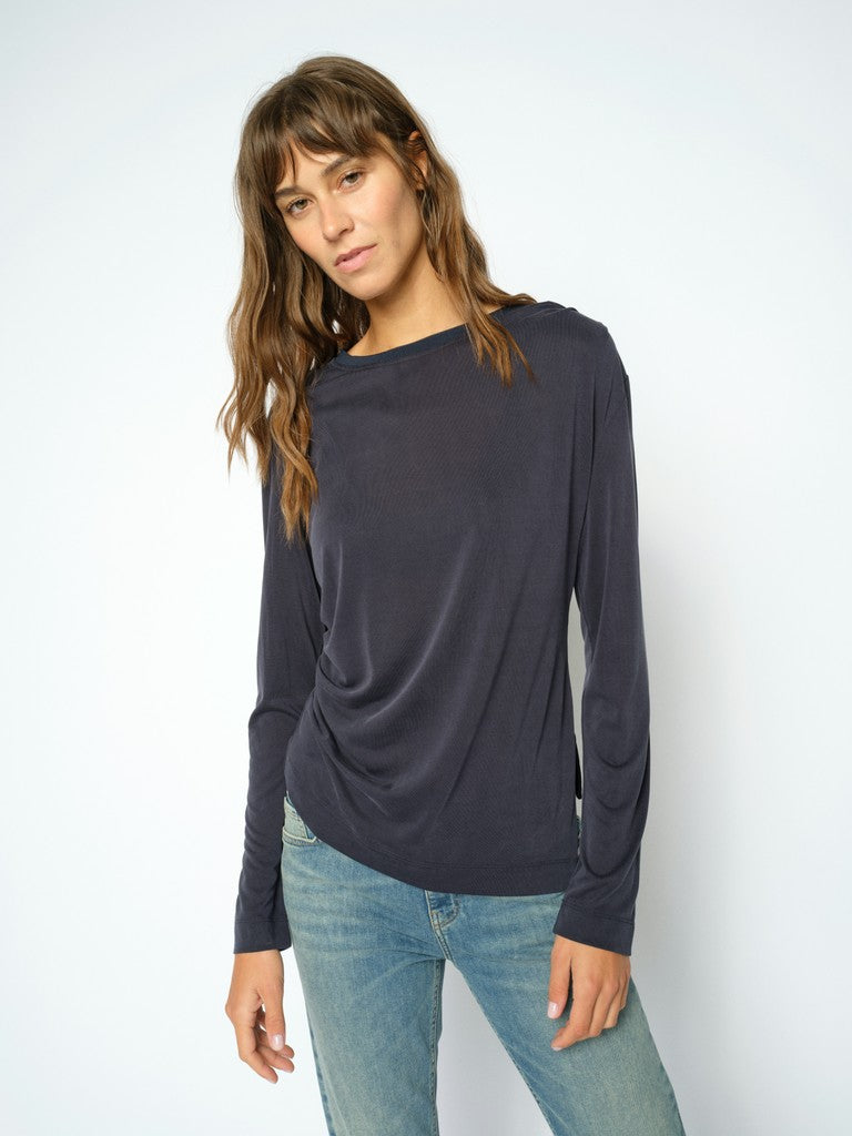 Mos Mosh Ami l/s draped tee
