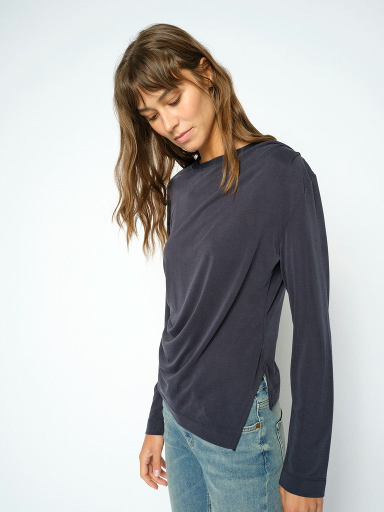 Mos Mosh Ami l/s draped tee