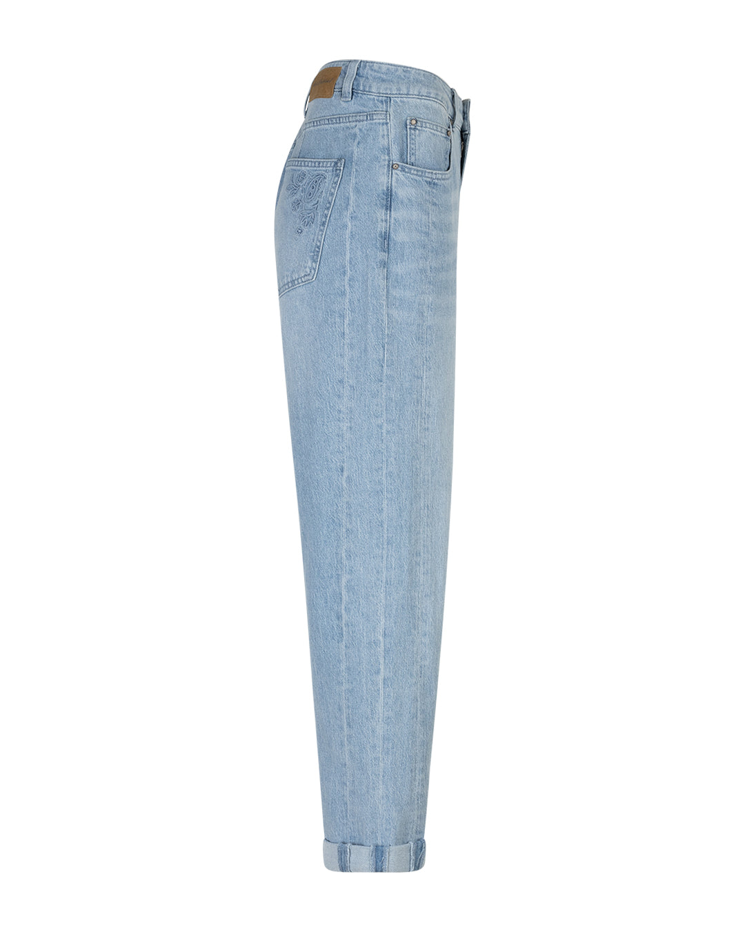 Red Button Caitlina sidepatch - Light Blue